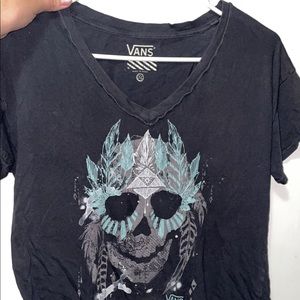 Vans skull shirt